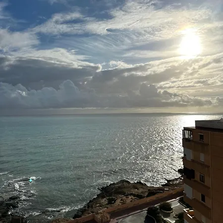 La Roca Seafront Sea View And Private Parking Torrevieja